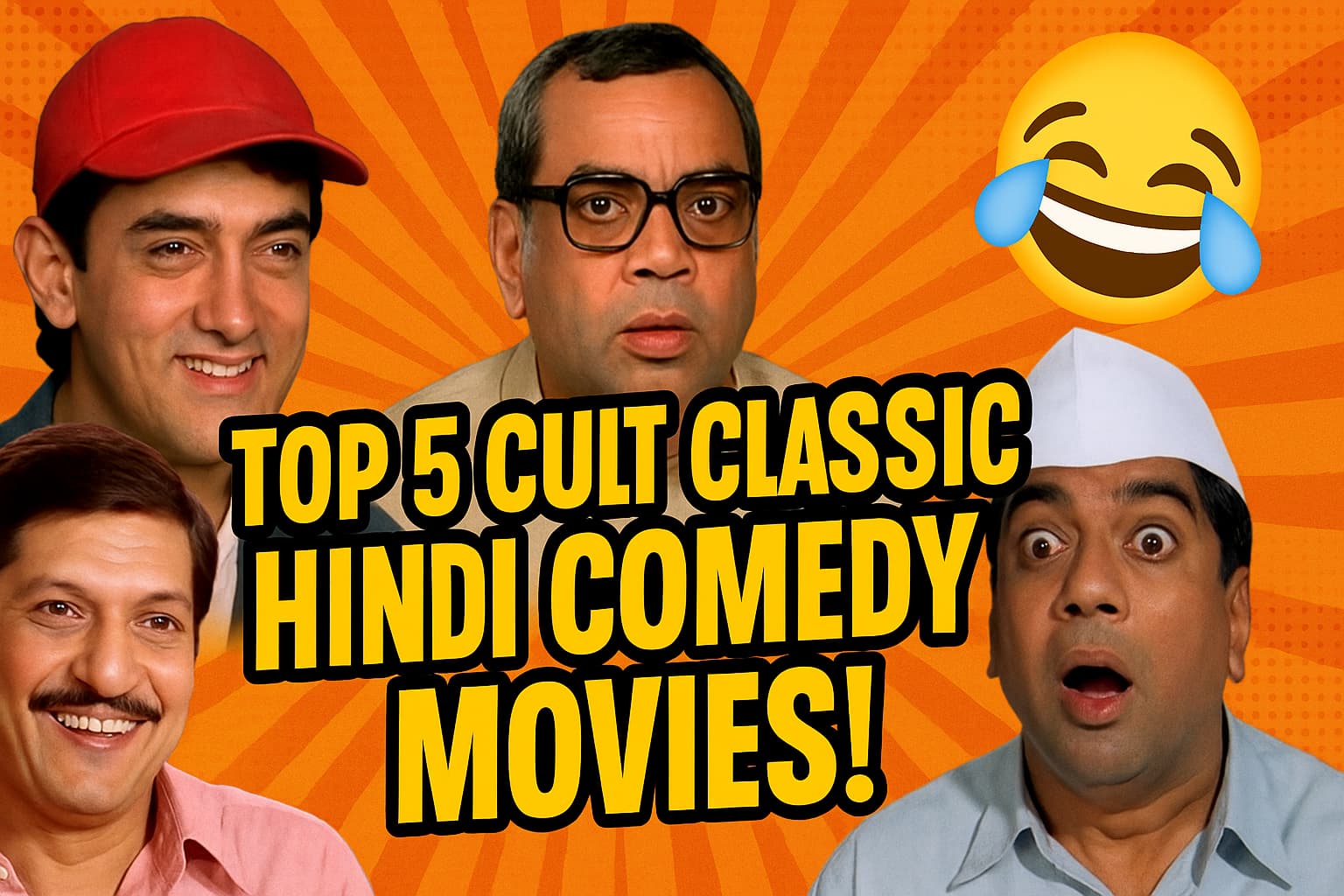 Top 5 Cult Classic Hindi Comedy Movies of All Time
