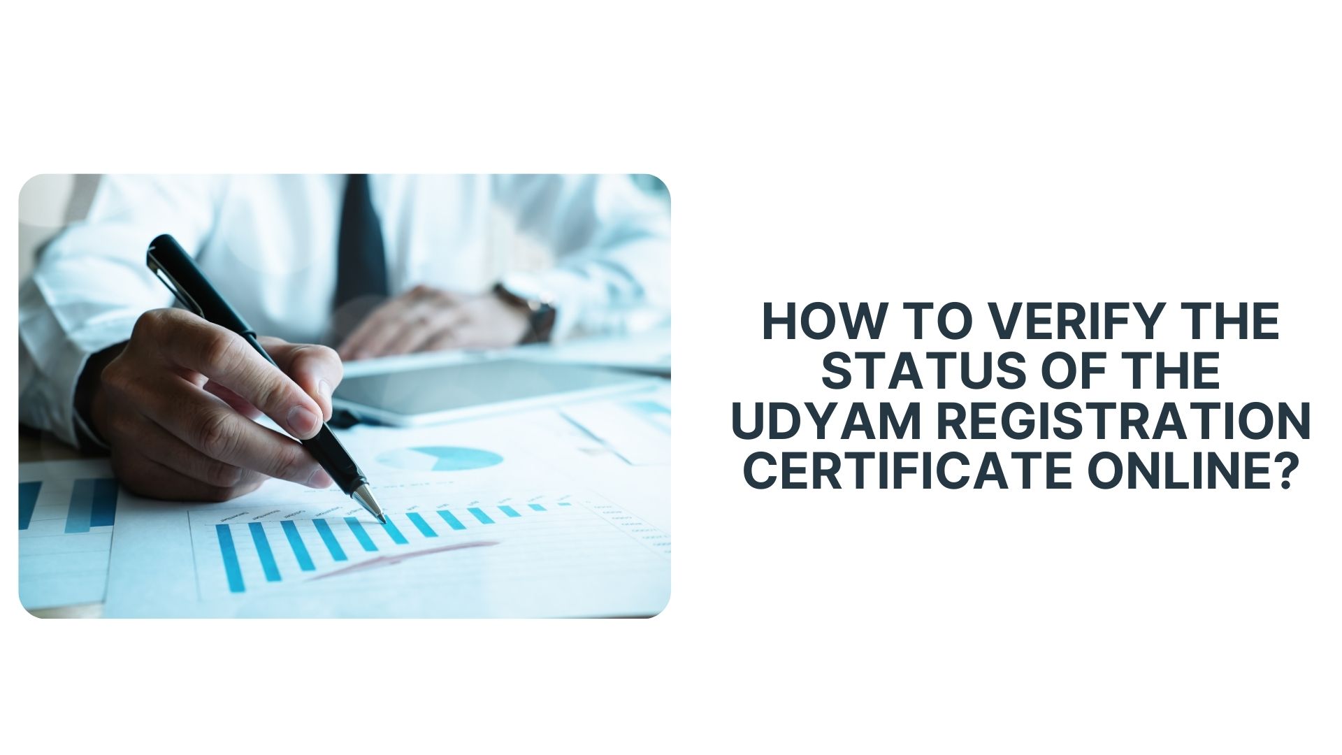 How to verify the status of the Udyam Registration Certificate online?