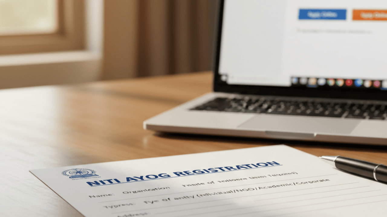 Niti Aayog Registration Process – Step-by-Step Guide for NGOs