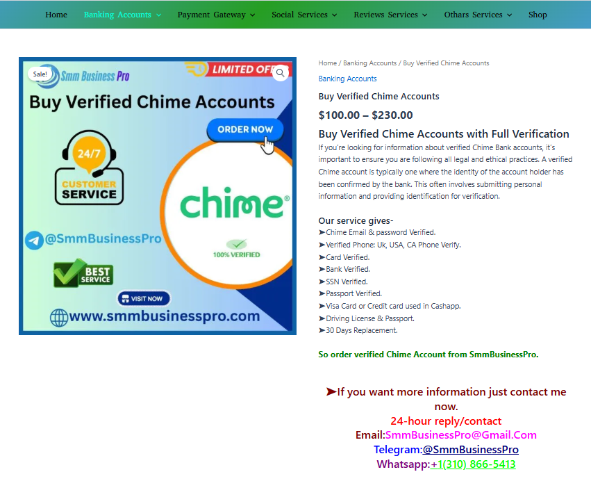 How to purchase a safely verified Chime bank account ...
