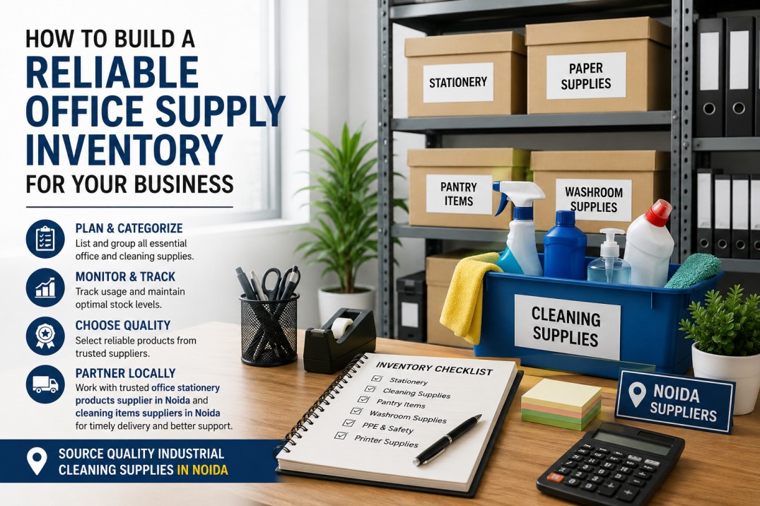 How to Build a Reliable Office Supply Inventory for Your Business