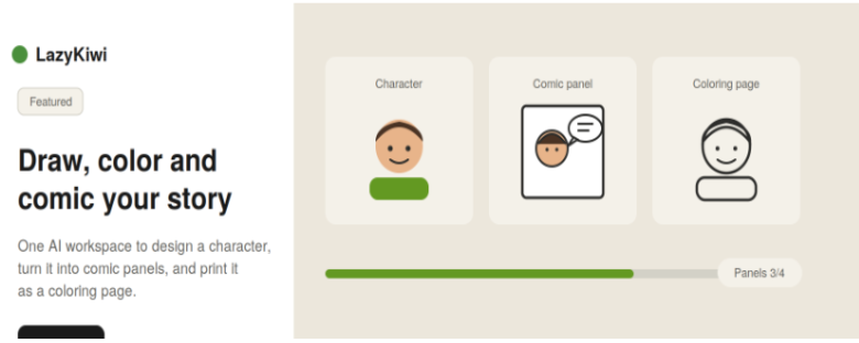 AI Comic Generator, Coloring Page Generator, Character Generator: Why These Three Are More Connected