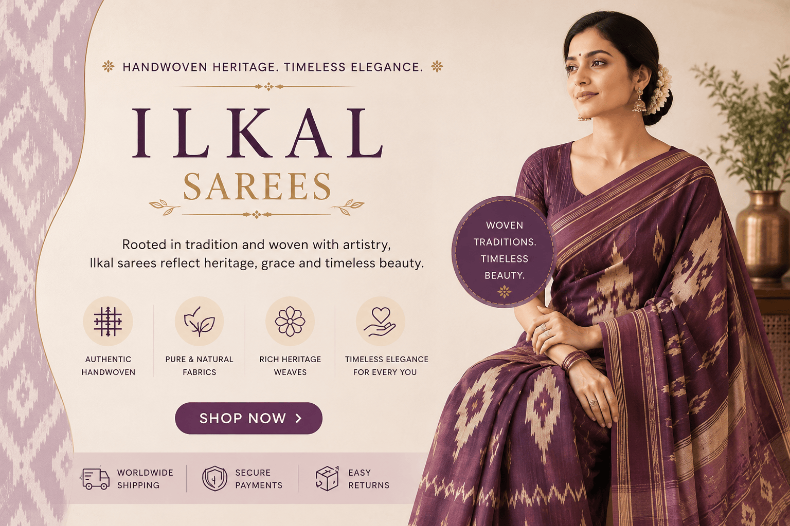 What Makes an Ilkal Saree Different From Every Other Handloom Saree?