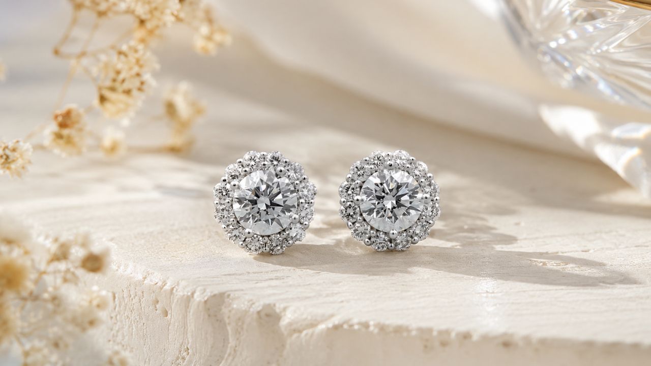 Everything to Know About Diamond Stud Earring Settings