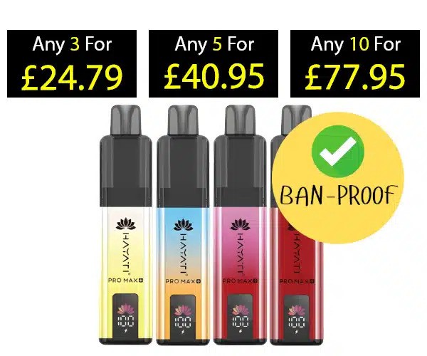 Hayati Pro Max at Univapez in UK