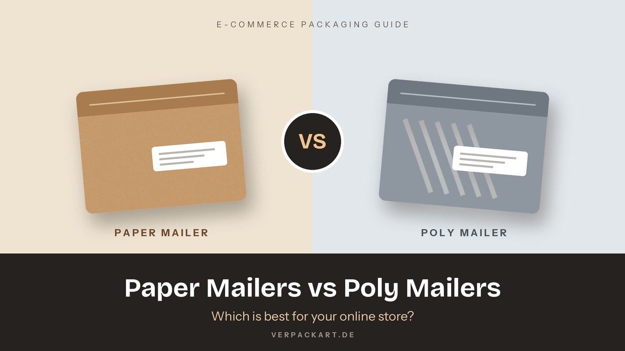 Paper Mailers vs Poly Mailers: Which Is Best for Your Online Store?