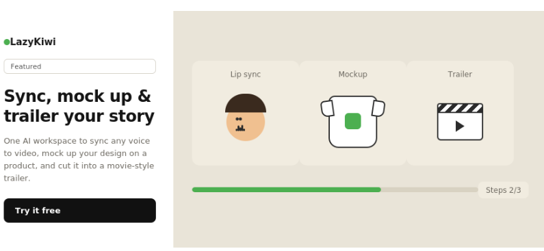 AI Lip Sync, AI Mockup Generator & AI Movie Trailer: One Category, Three Different Jobs