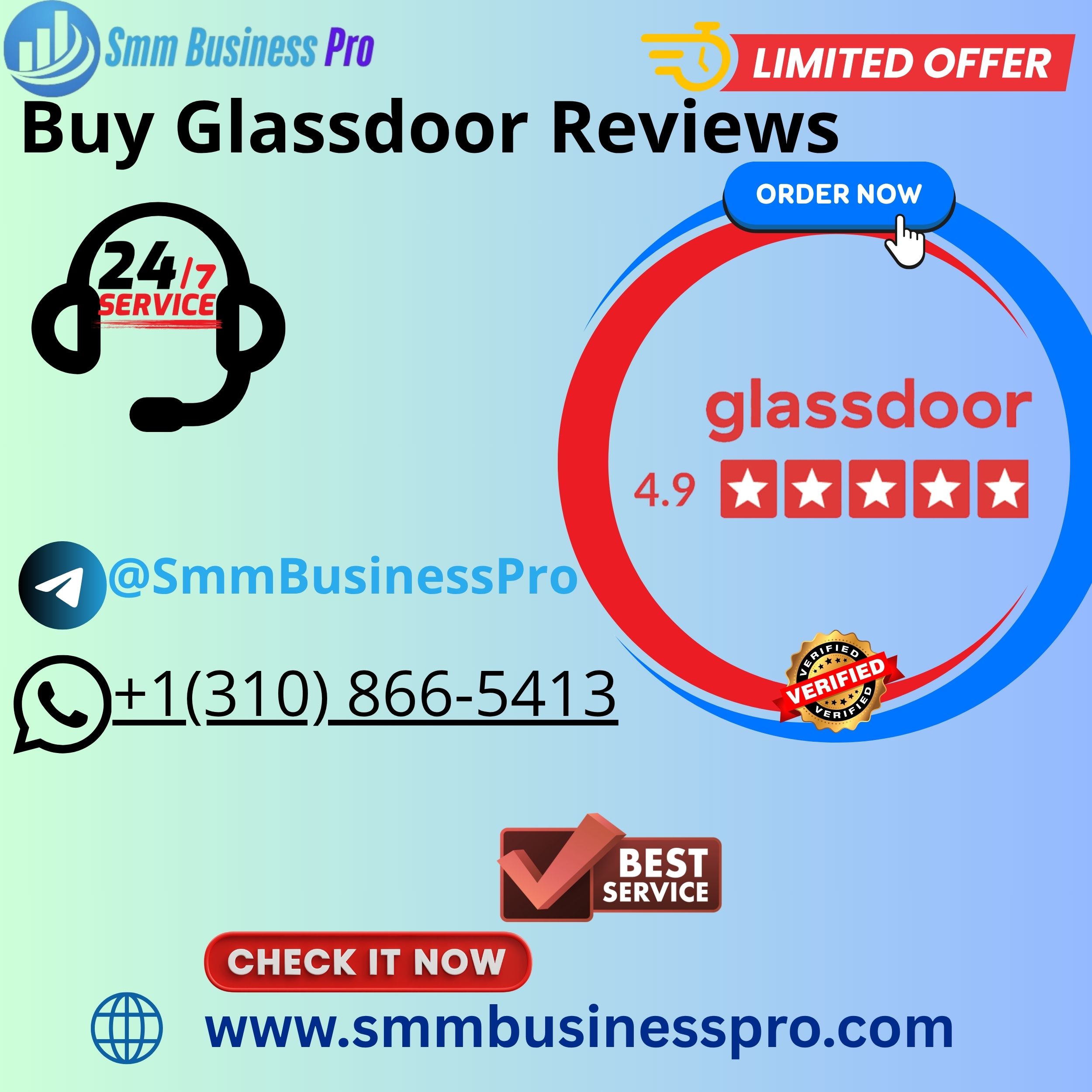 Buy Glassdoor Reviews 100% Safe Permanent
