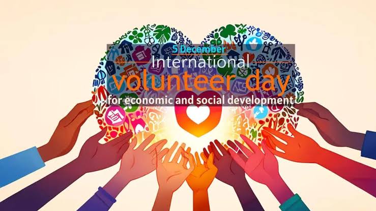 ବିଶ୍ୱ ସ୍ୱେଚ୍ଛାସେବୀ ଦିବସ (world volunteer day )