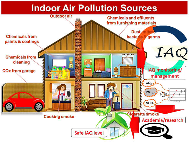ଘର ଭିତର ପ୍ରଦୂଷଣ (Indoor pollution)