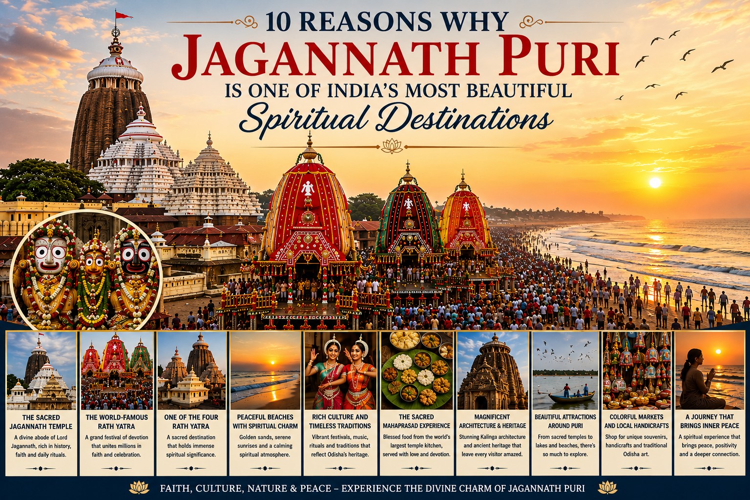 10 Reasons Why Jagannath Puri Is One of India's Most Beautiful Spiritual Destinations