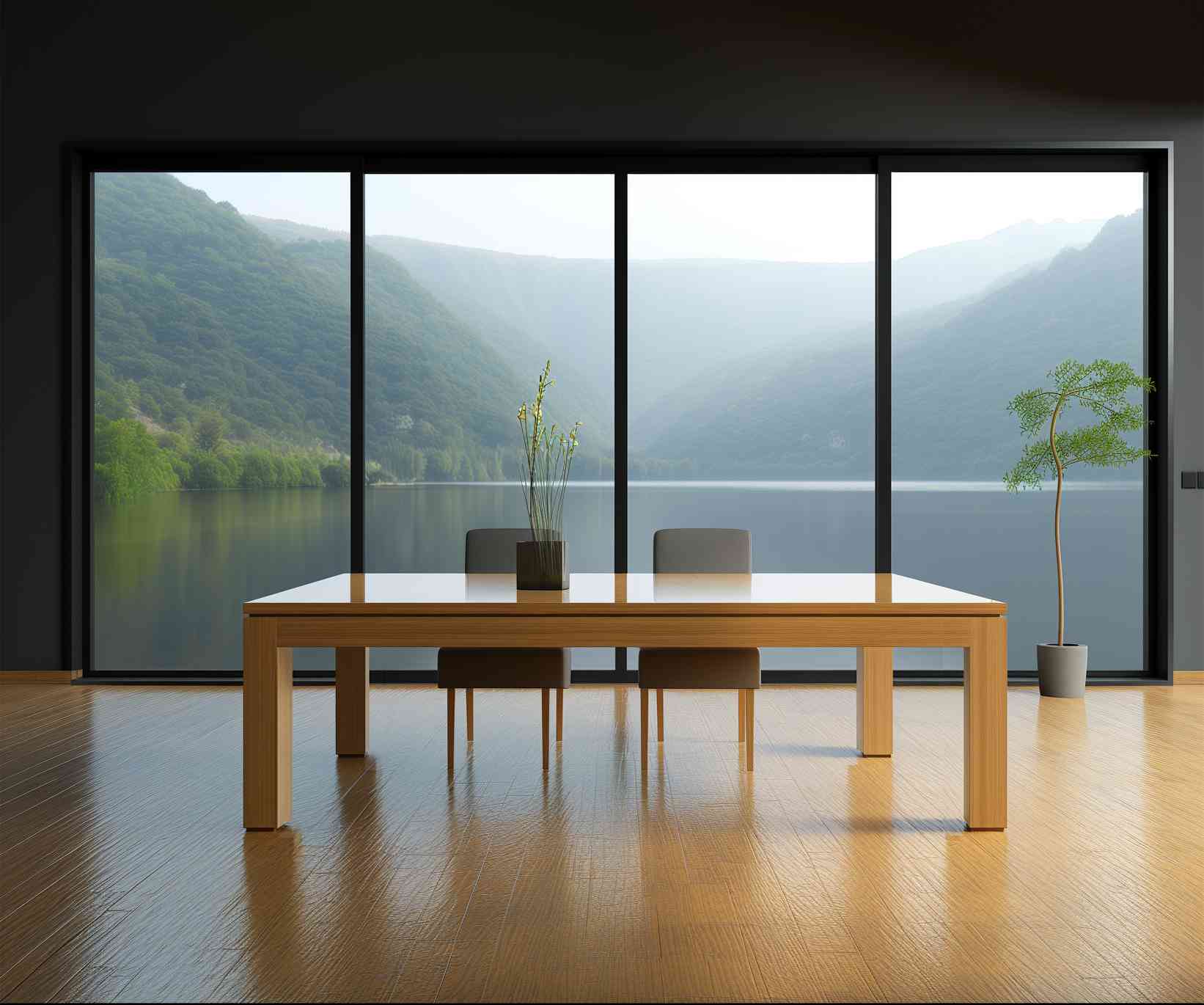 The Grandeur and Versatility of a Large Oak Dining Table