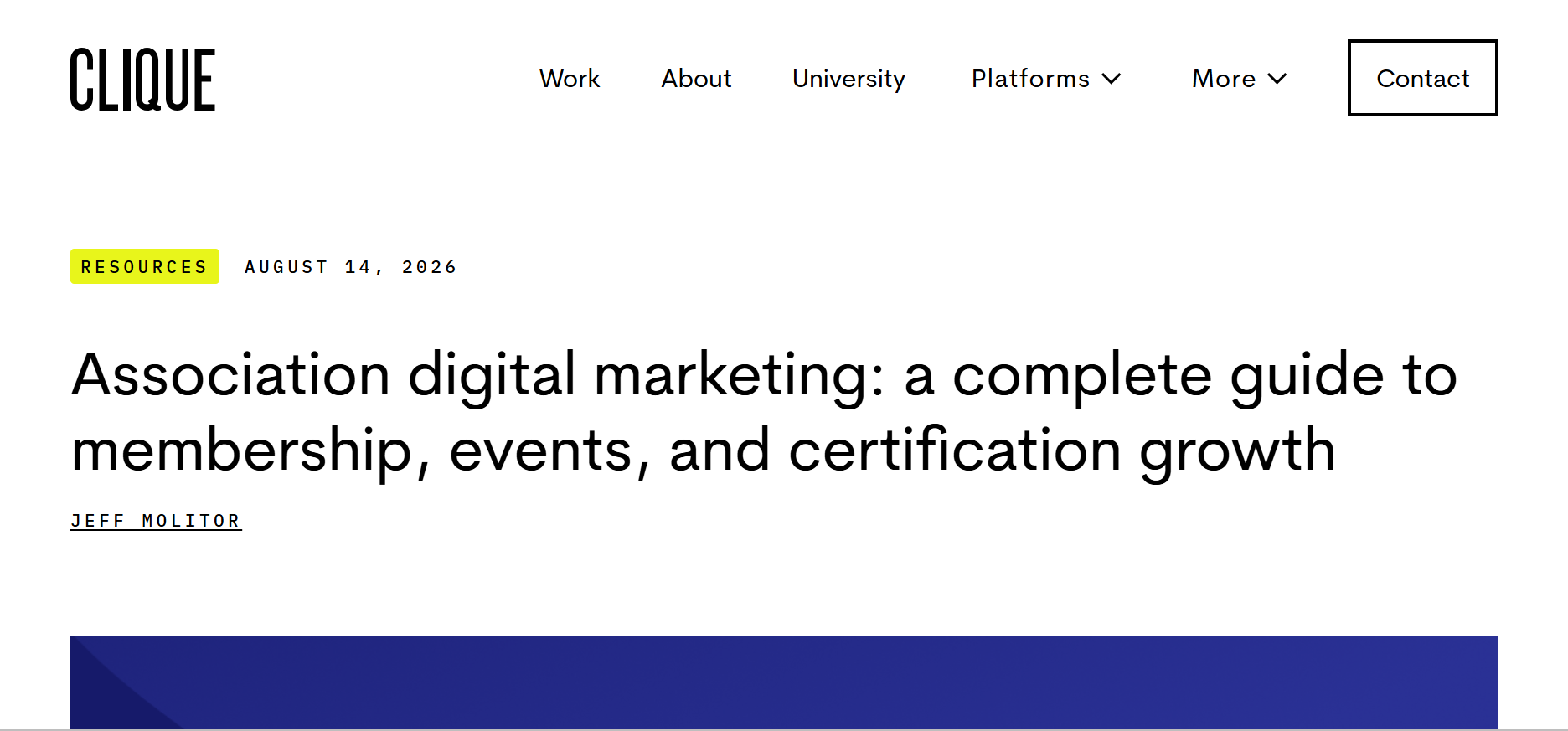 Marketing for associations: one term, three different jobs