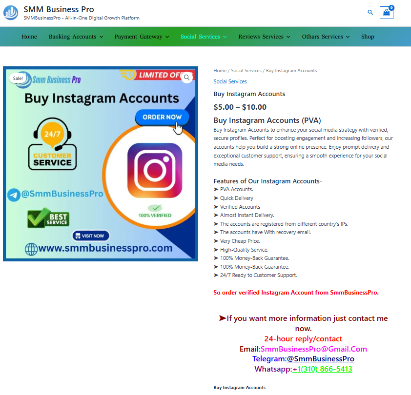 Is it worth it/ethical buy an instagram account with followers