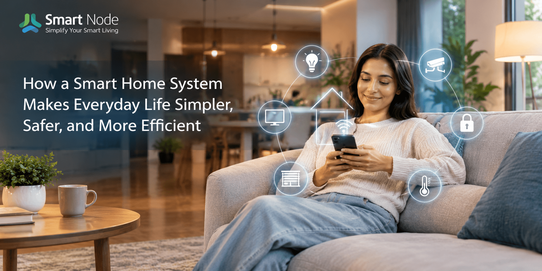 How a Smart Home System Makes Everyday Life Simpler, Safer, and More Efficient