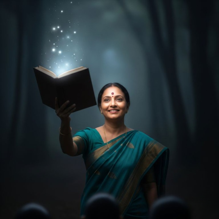 गुरु वह प्रकाश हैं जो अंधेरे में हमें रास्ता दिखाते हैं।