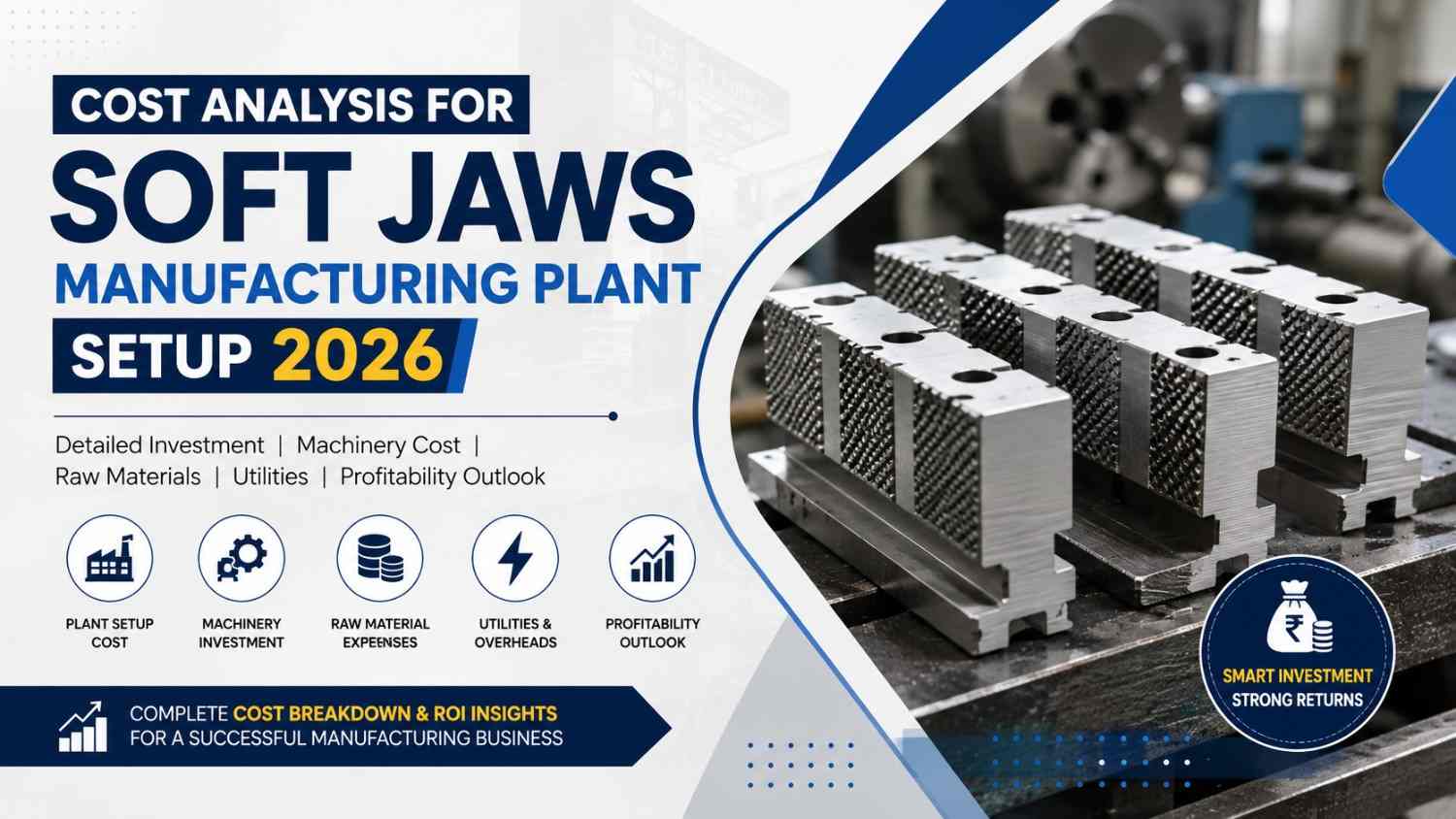 Cost Analysis for Soft Jaws Manufacturing Plant Setup 2026