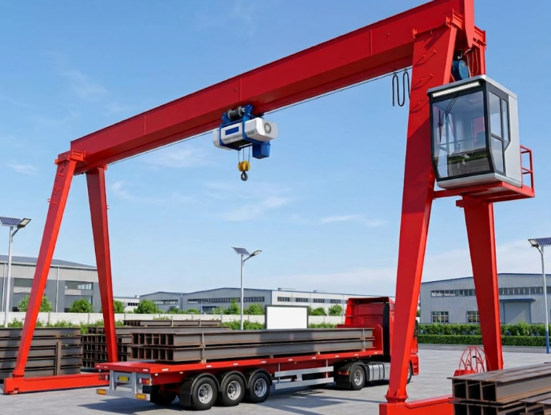How to Choose a High-Quality Single Girder Gantry Crane for Outdoor Material Handling