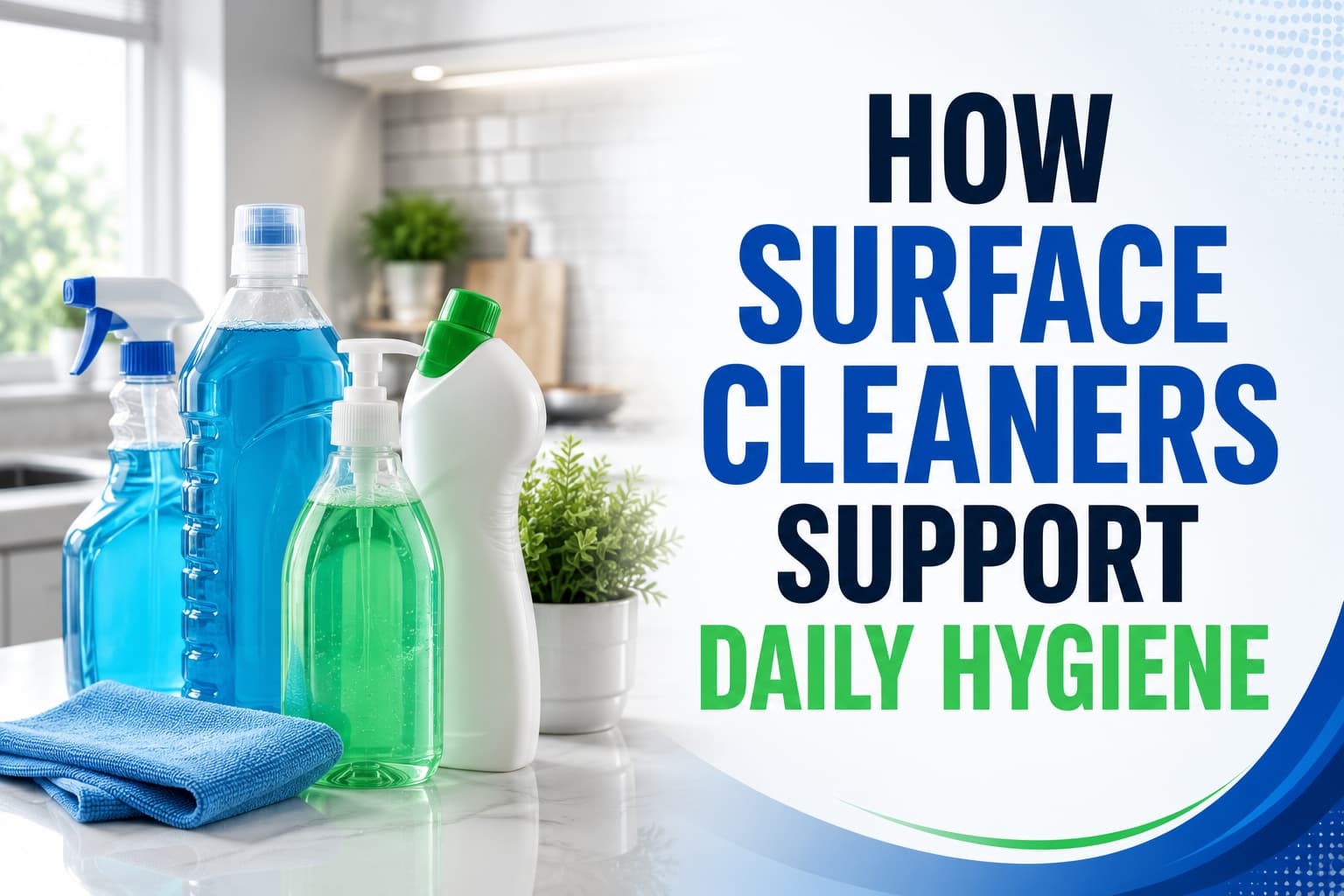 How Surface Cleaners Support Daily Hygiene