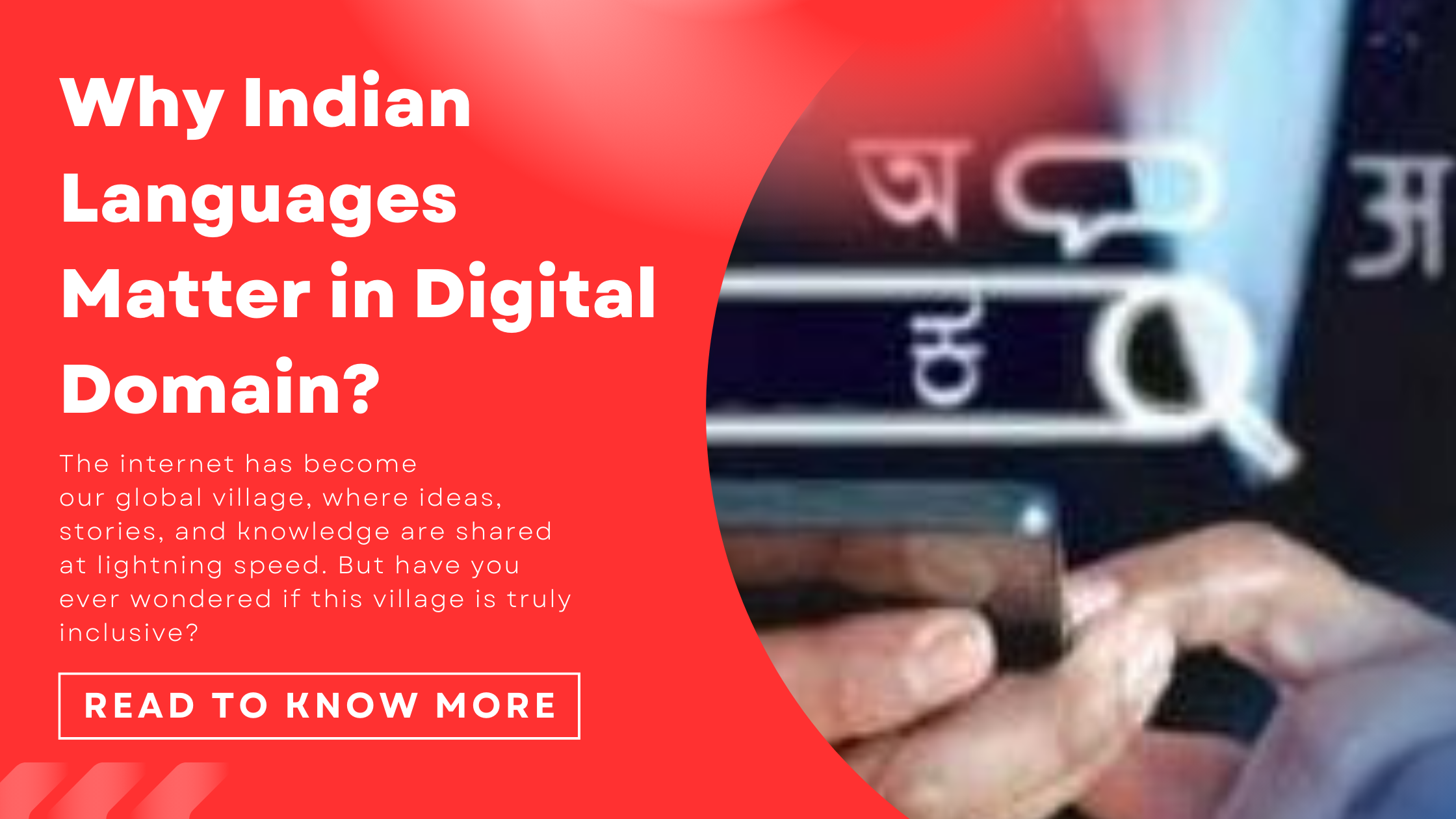 Why Indian Languages Matter on the Internet: Beyond English..