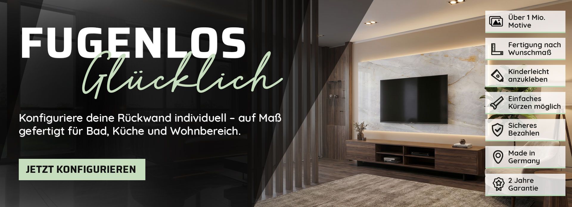 DEDECO präsentiert moderne Wandlösungen in Holzoptik für stilvolle Wohnräume und Küchen