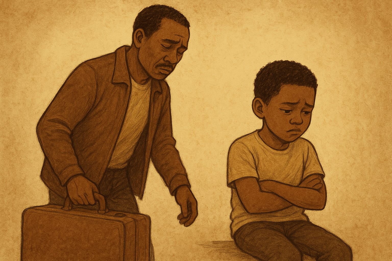 ପିତୃତ୍ୱର ତ୍ୟାଗ ଓ ପୁତ୍ରର ଅବହେଳା: 