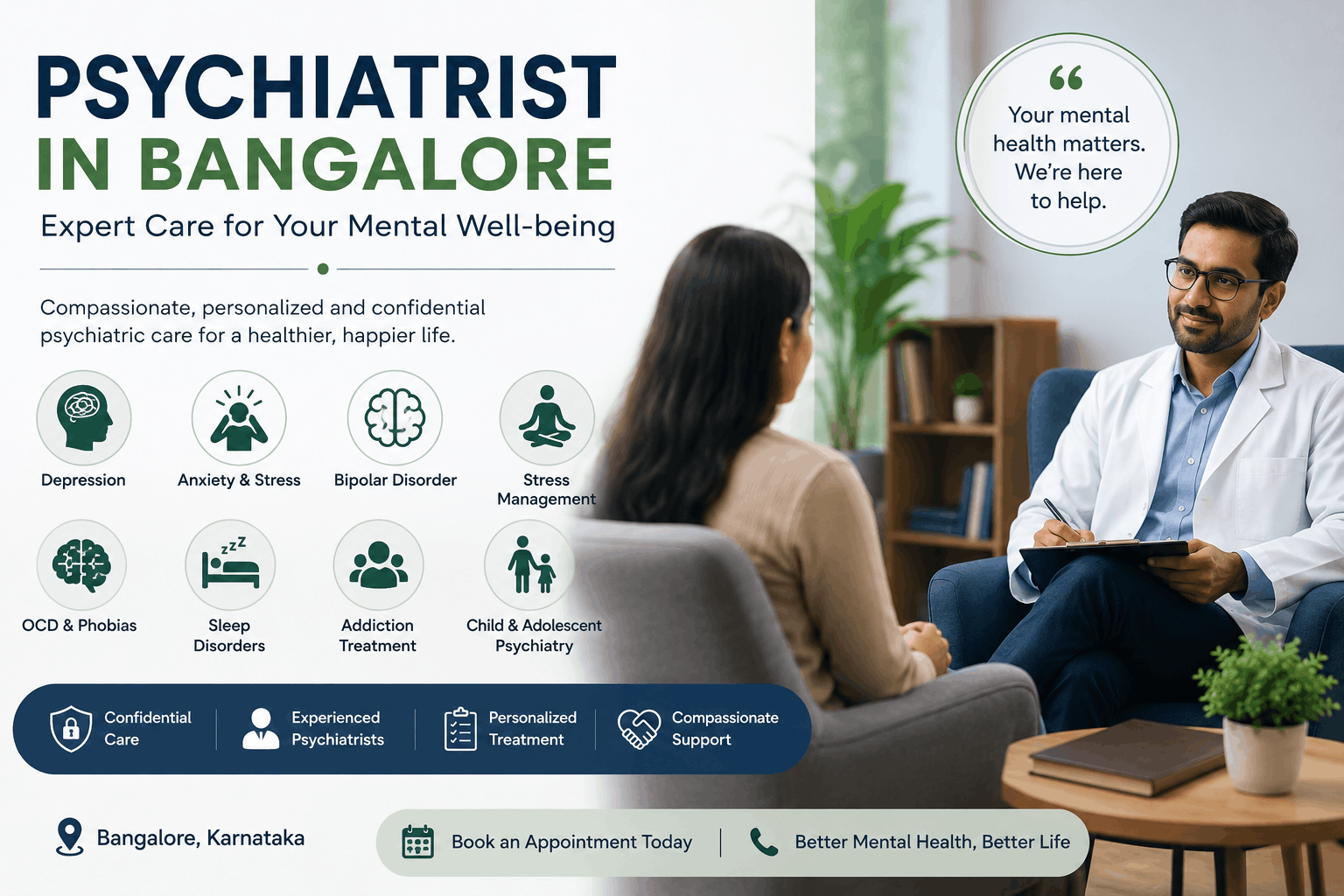 Psychiatrist in Bangalore: Finding the Right Mental Health Expert
