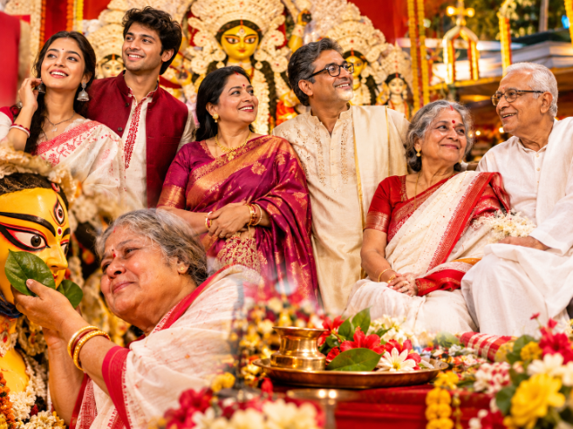 বয়সের ফ্রেমে বাঁধা নয় উৎসব: তরুণ থেকে প্রবীণ, সবার জন্য শারদ সাজের গাইড