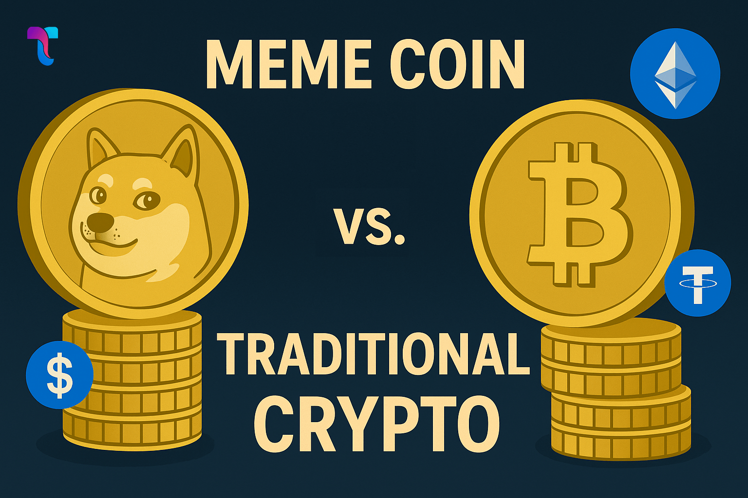 Meme Coin vs. Traditional Crypto: What Sets Them Apart?