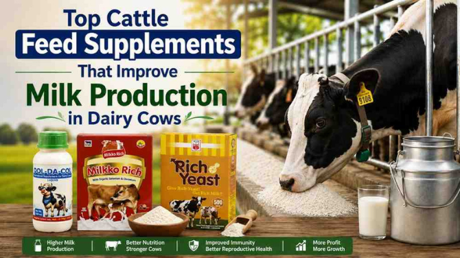 Top Cattle Feed Supplements That Improve Milk Production in Dairy Cows