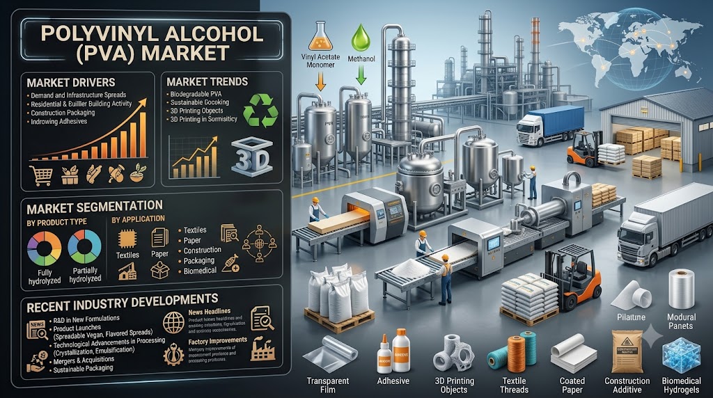Polyvinyl Alcohol (PVA) Market Size, Share and Trends 2026-2034