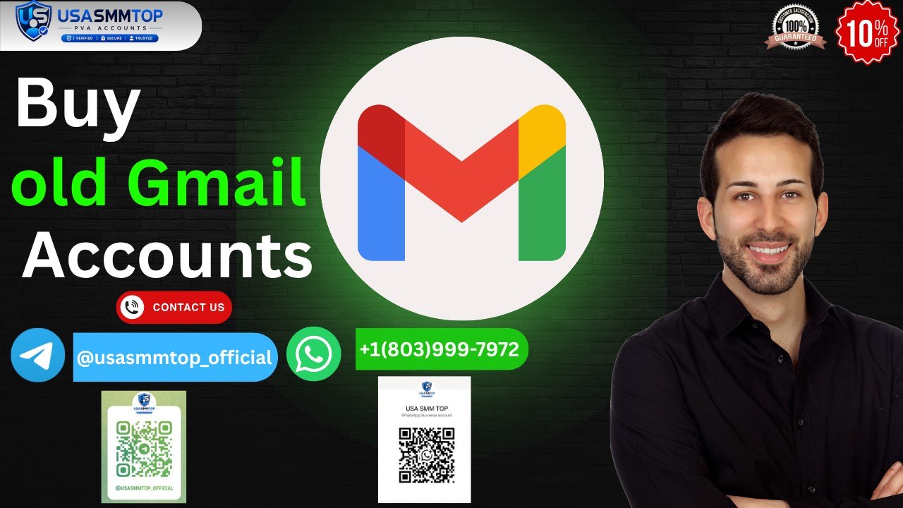 Top 11 Sites To Buy Old Gmail Accounts in This Year Business Development Manager at usasmmtop.com