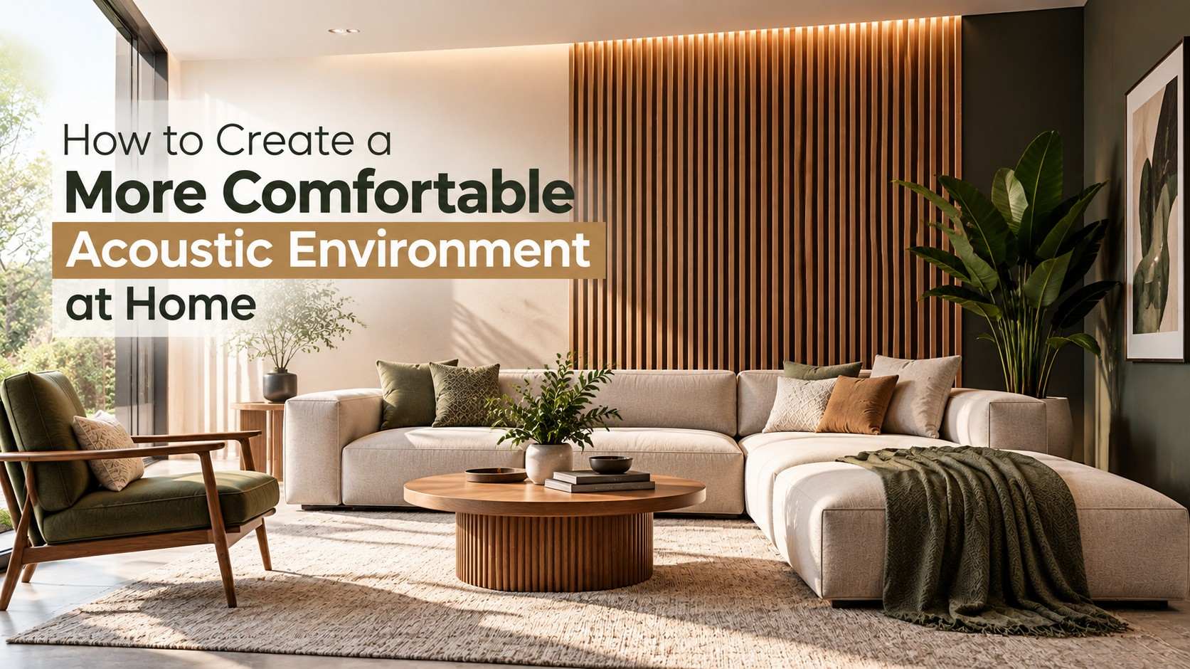 How to Create a More Comfortable Acoustic Environment at Home