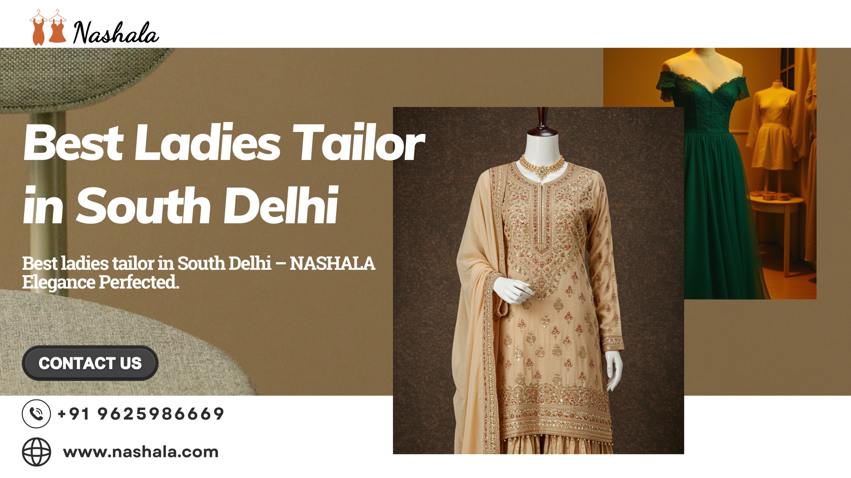 Luxury Fashion Crafted By The Best Ladies Tailor In South Delhi For You