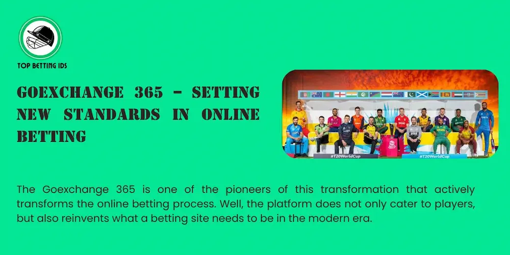Goexchange 365: Redefining the Future of Digital Betting