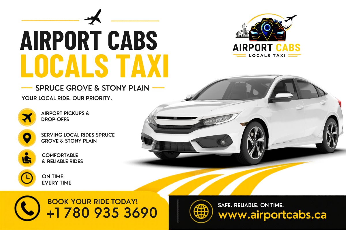 How Stony Plain Cabs Make Local and Long-Distance Travel Easier