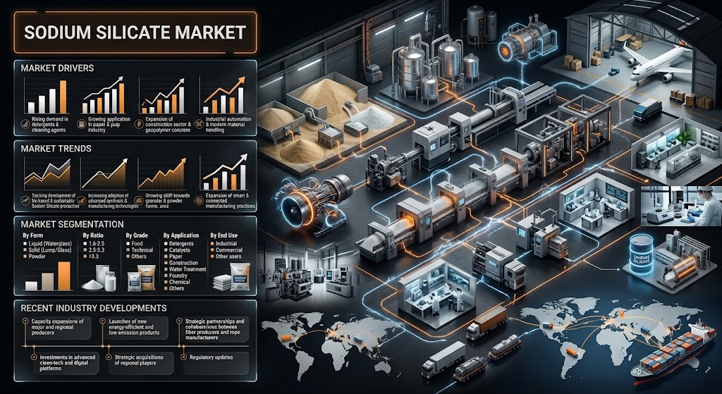 Sodium Silicate Market: Regional Demand & Growth Outlook 2026-2034