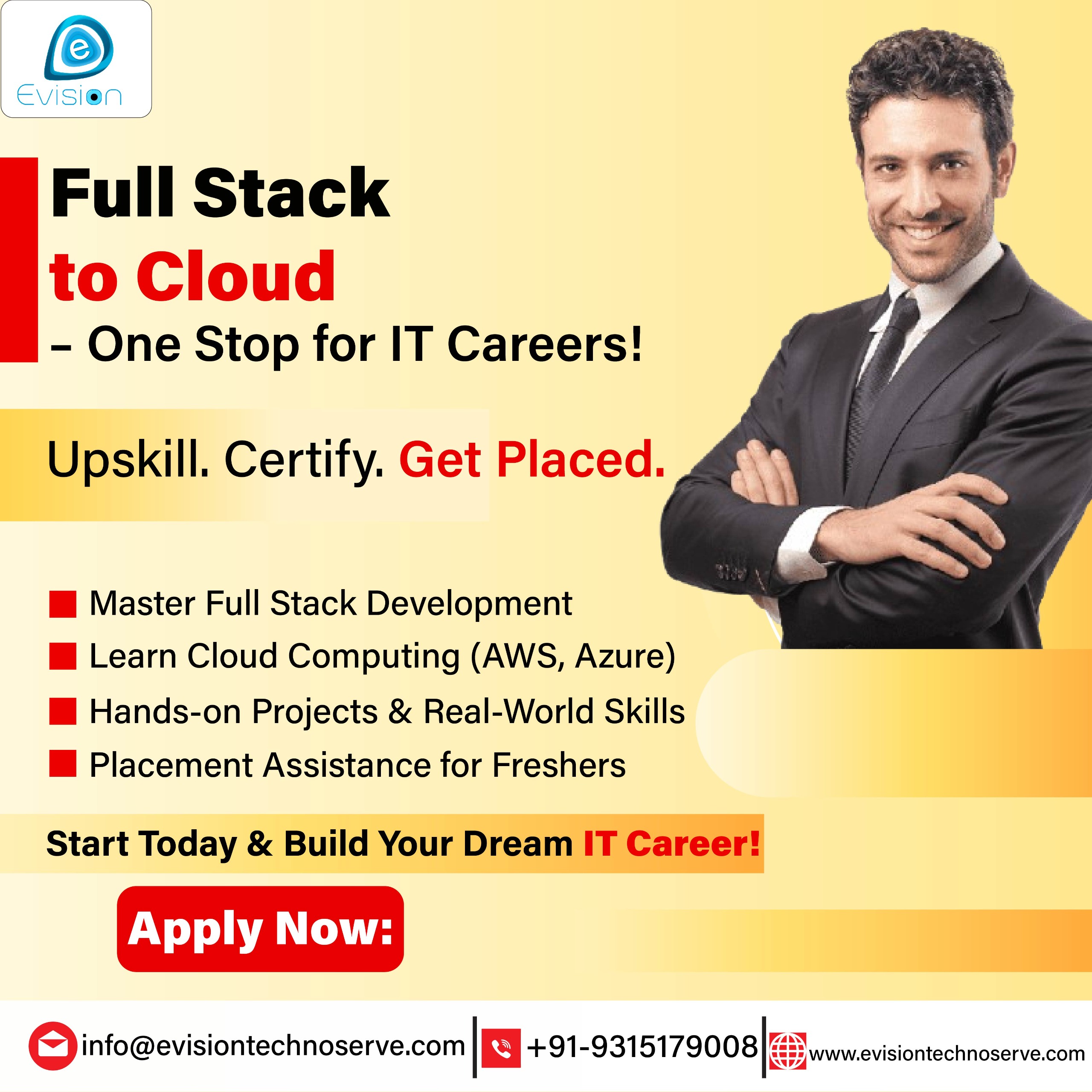 Placement Guarantee Course in Bangalore - Evision Technoserve