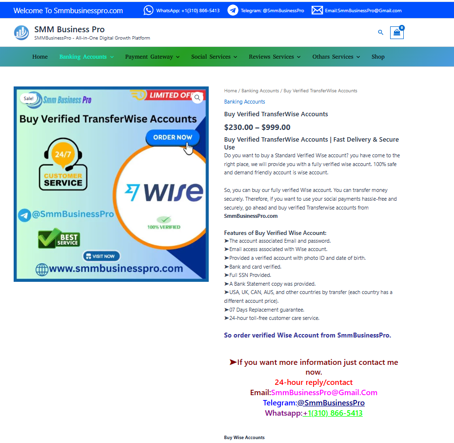 Best 17 Sites to Buy Verified Wise Accounts (Personal & ...