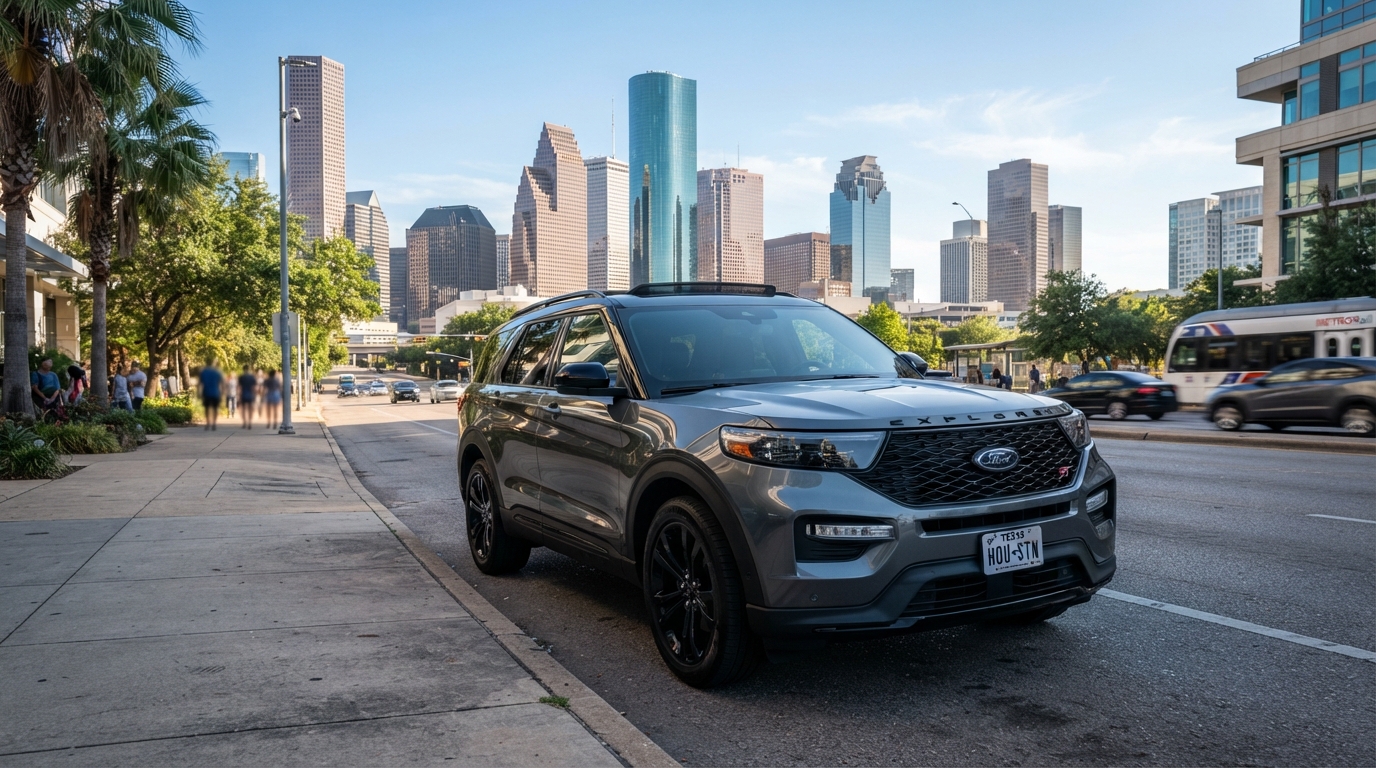 Drive Houston in Style – Rent Ford in Houston Today