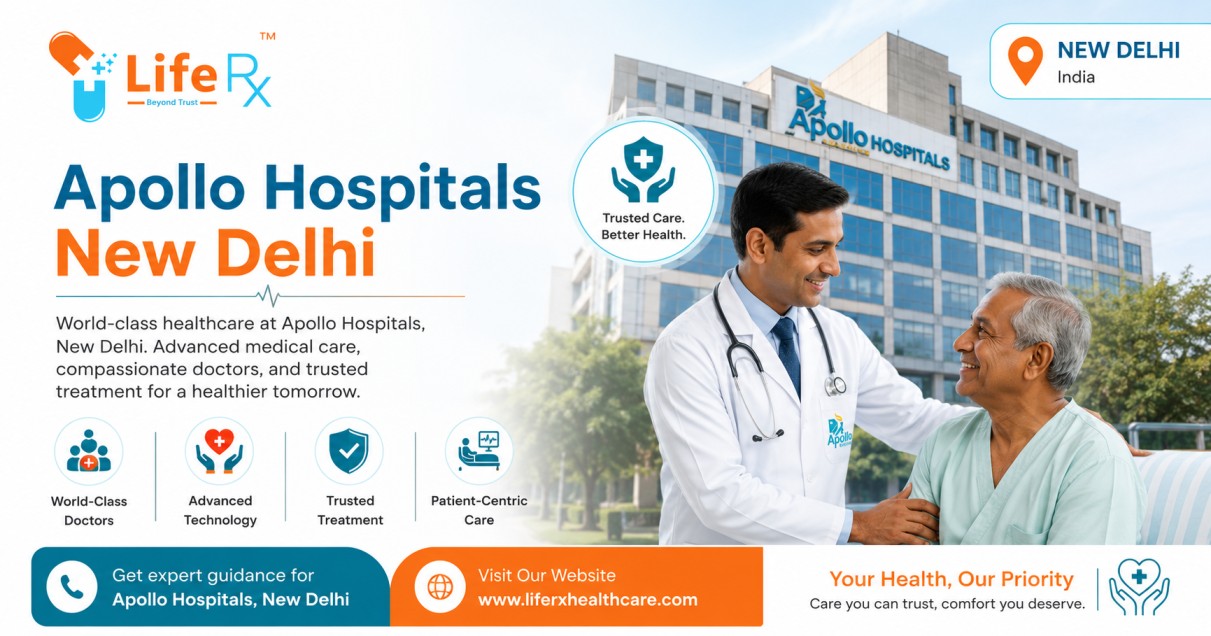 Top 7 Reasons to Choose Apollo Hospitals New Delhi for Treatment