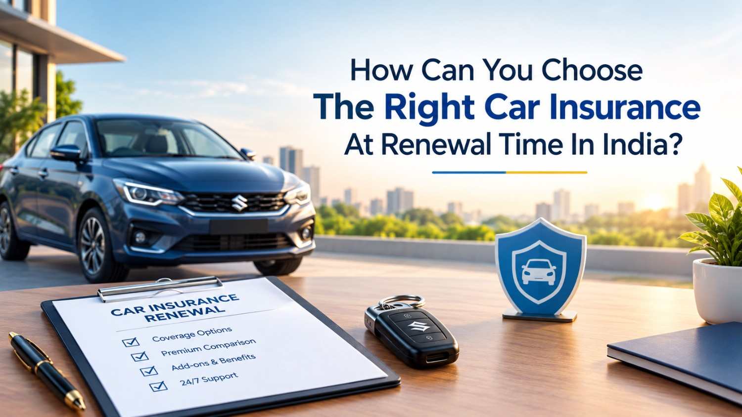 How Can You Choose The Right Car Insurance At Renewal Time In India?