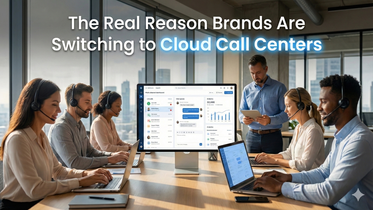 The Real Reason Brands Are Switching to Cloud Call Centers