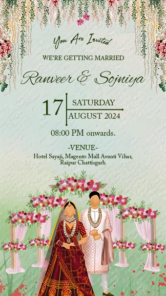 Online Editable Wedding Invitation Cards Free Download – Personalize & Celebrate with Ease