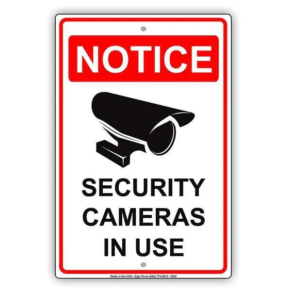 Video Surveillance Signs – A Smart Way to Boost Security