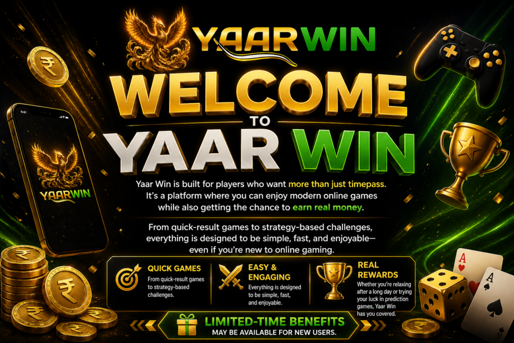 Yaar Win Game Withdrawal Proof – Real Earning Today