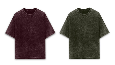Best Printing Techniques for Custom Acid Washed Oversized Tees
