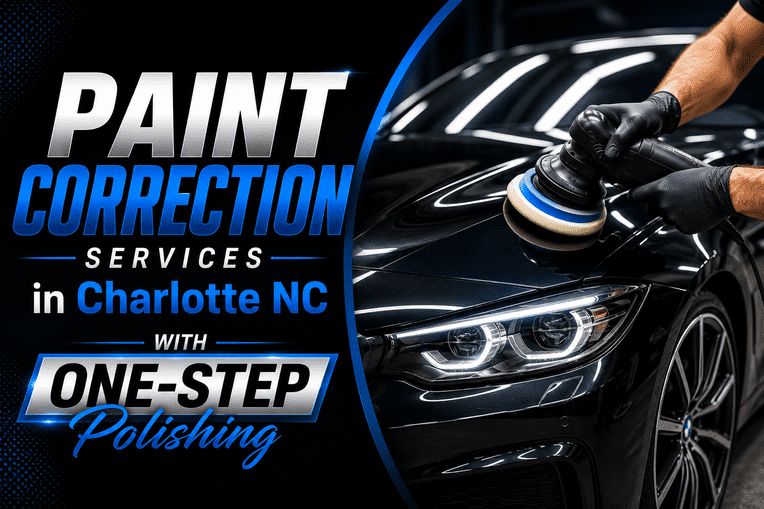 Paint Correction Services in Charlotte NC with One-Step Polishing