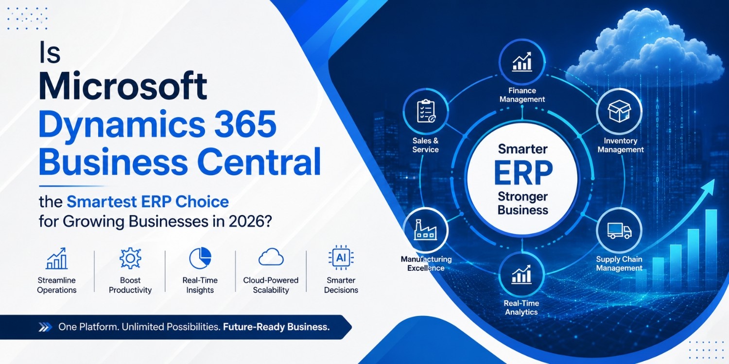 Is Microsoft Dynamics 365 Business Central the Smartest ERP Choice for Growing Businesses in 2026?