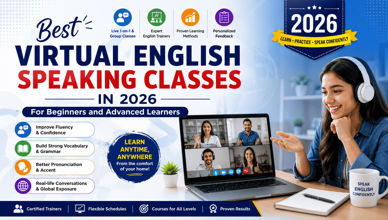 Best Virtual English Speaking Classes in 2026 for Beginners and Advanced Learners